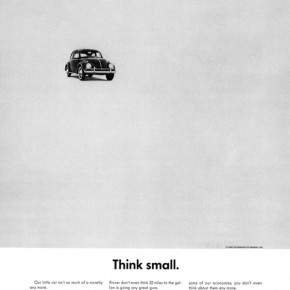 Small book, big ad Small book, big ad