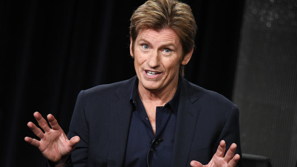 Denis Leary speaks on stage during the "Sex&Drugs&Rock&Roll" panel at the FX 2015 Winter TCA on Sunday, Jan. 18, 2015, in Pasadena, Calif. (Photo by Richard Shotwell/Invision/AP)